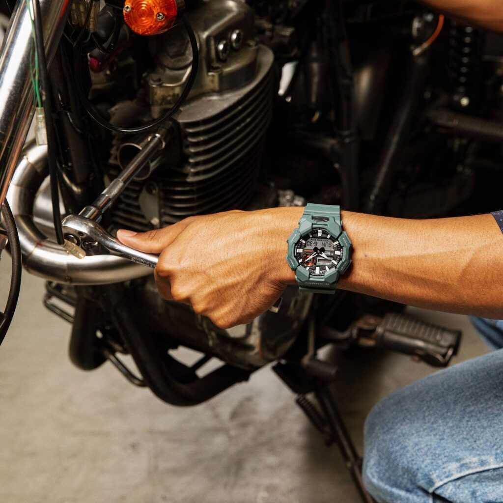 G-SHOCK GA-010-2A นาฬิกาข้อมือผู้ชาย ตัวเรือนคาร์บอนชีวภาพ กันน้ำ 200 เมตร