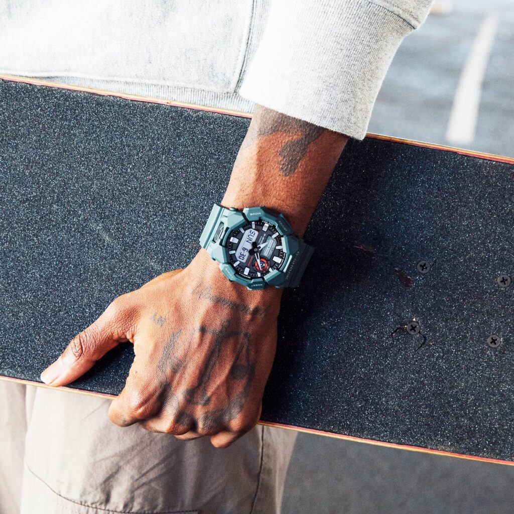 G-SHOCK GA-010-2A นาฬิกาข้อมือผู้ชาย ตัวเรือนคาร์บอนชีวภาพ กันน้ำ 200 เมตร