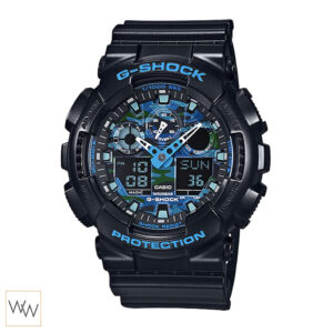 นาฬิกาข้อมือ Casio G-Shock รุ่น GA-100CB-1A ดีไซน์สปอร์ต ทนทาน กันกระแทก พร้อมฟังก์ชันดิจิตอลและอนาล็อก