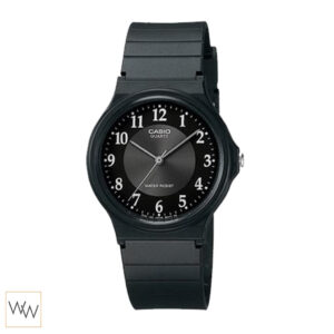 นาฬิกา Casio MQ-24-1B3L สีดำ หน้าปัดอะนาล็อก เรียบง่าย น้ำหนักเบา