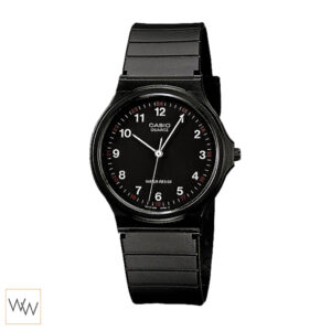 นาฬิกา Casio MQ-24-1BL สีดำ หน้าปัดอะนาล็อก เรียบง่าย น้ำหนักเบา