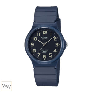 Casio MQ-24UC-3B นาฬิกาสีน้ำเงิน รุ่นใหม่ ดีไซน์มินิมอล สำหรับผู้หญิงและผู้ชาย