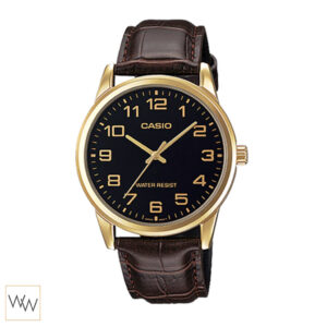 นาฬิกา Casio รุ่น MTP-V001GL-1B ผู้ชาย สายหนัง