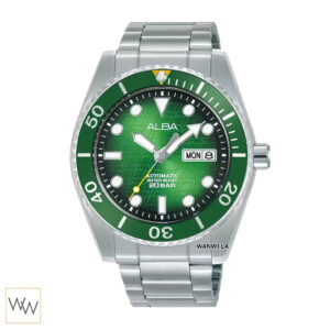 ALBA AL4437X หน้าปัดลายกระเบนแมนต้า สายสแตนเลส