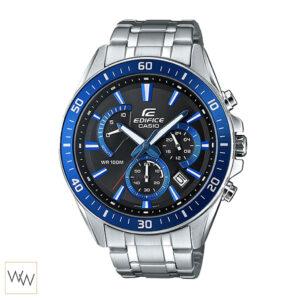 Casio EDIFICE EFR-552D-1A2VUDF หน้าปัดน้ำเงินเข้ม สปอร์ตหรู
