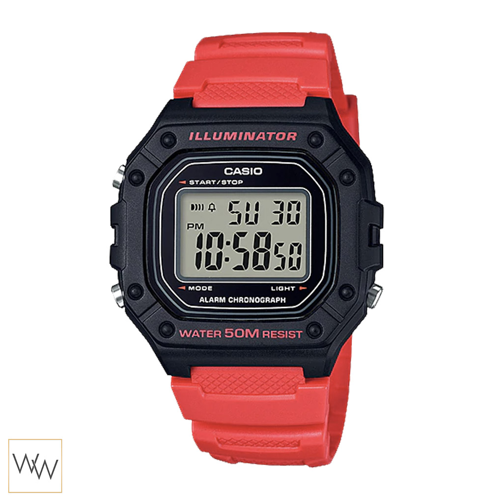 CASIO: W-218H-4BV