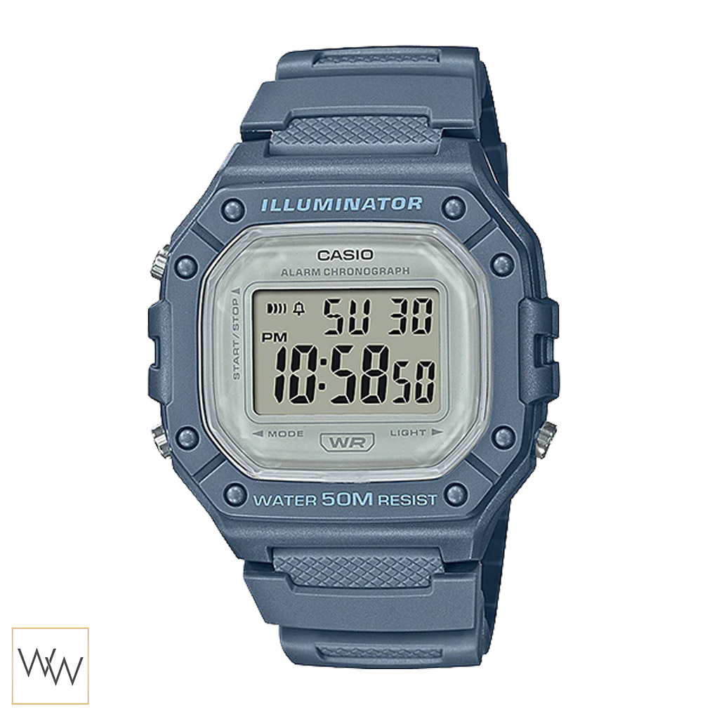 CASIO: W-218HC-2AV