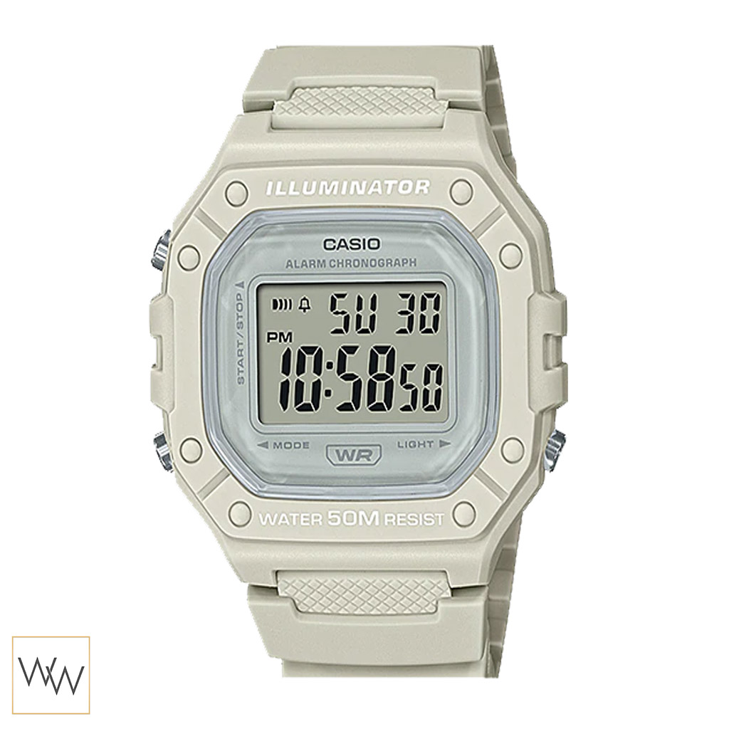 CASIO: W-218HC-8AV
