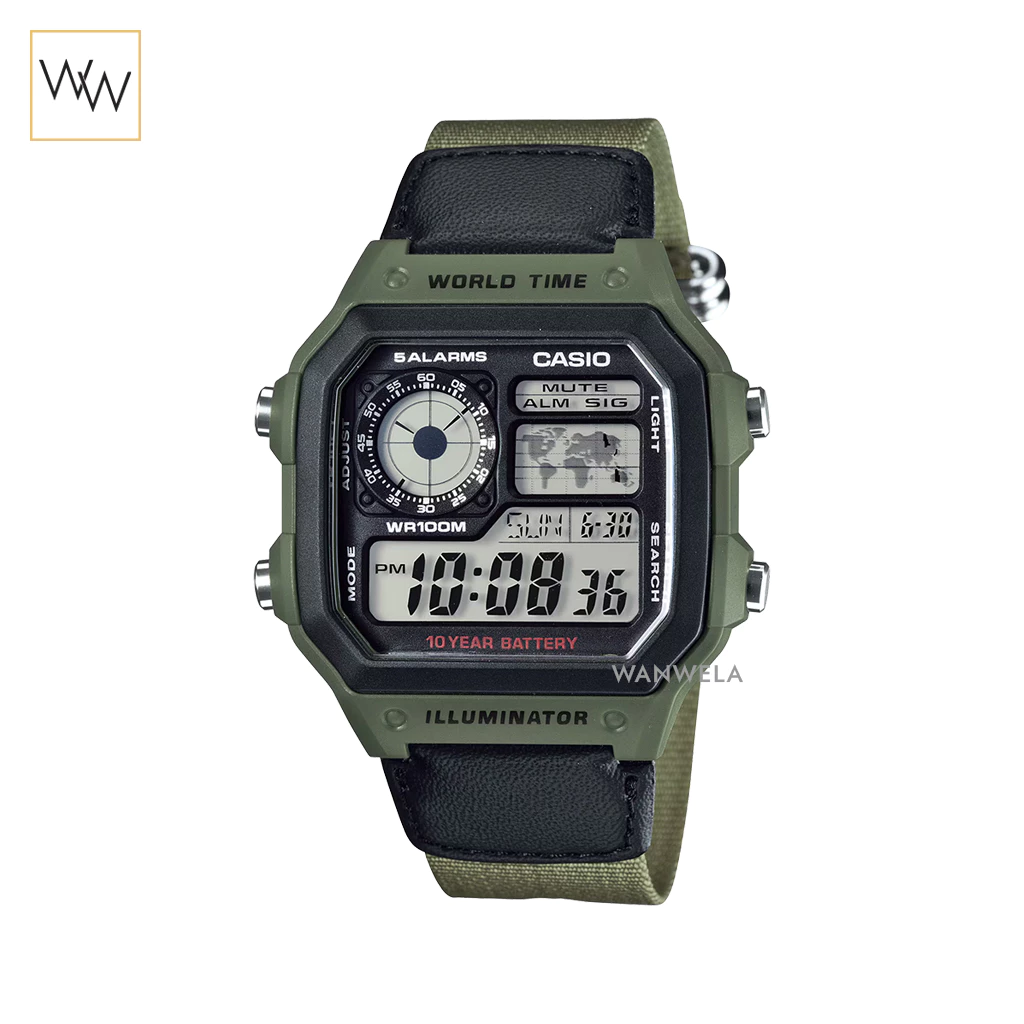 CASIO: AE-1200WHB-3BVDF