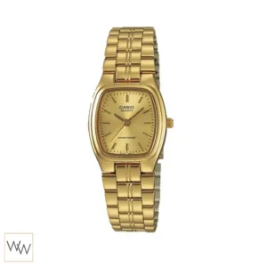 นาฬิกา Casio LTP-1169N-9ARDF สายสีทองหน้าปัดสีทอง