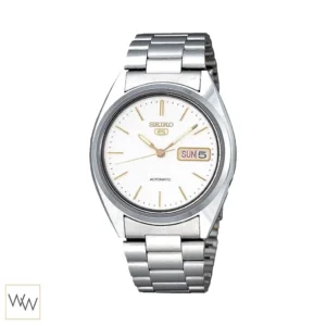 นาฬิกา Seiko 5 Automatic SNXG47K สายสแตนเลสสีเงิน