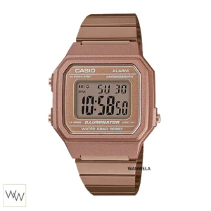 นาฬิกา Casio B650WC-5ADF สายสแตนเลสสีพิงค์โกลด์