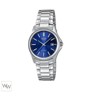 นาฬิกา Casio ผู้หญิง LTP-1183A-2ADF สายสแตนเลส หน้าปัดสีน้ำเงิน